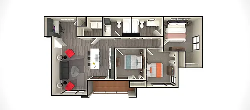 Floor plan C1