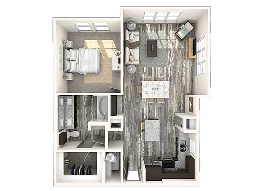 Floor plan A1I