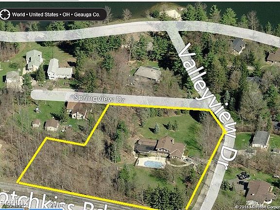 12169 springview property line