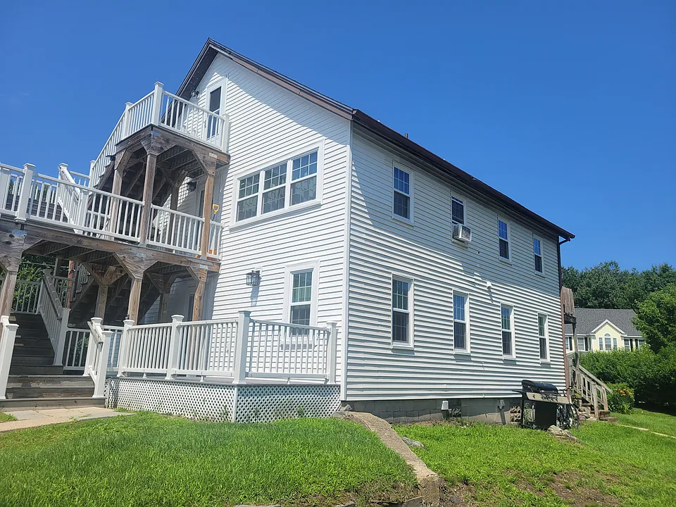 Front of rear building.