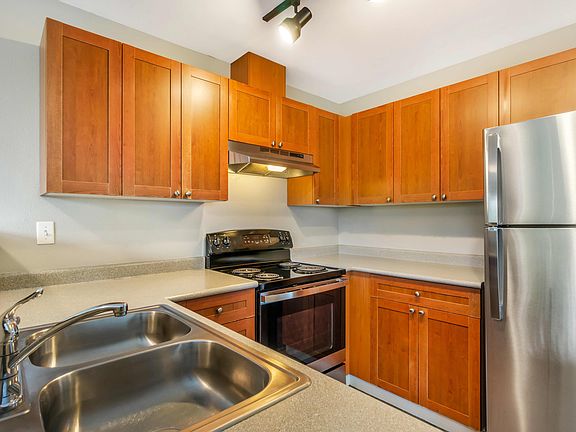 Kitchen in Two Bedroom Apartment Homes