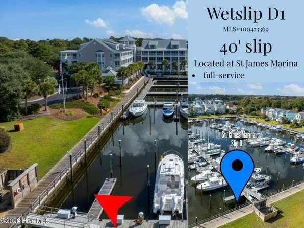 2571 St James Drive SE #D1 (Wetslip), Southport, NC 28461