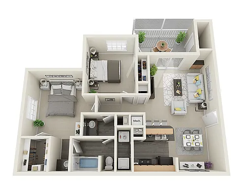 Floor plan Carmel