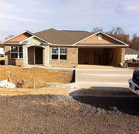Front of House-rock Finish