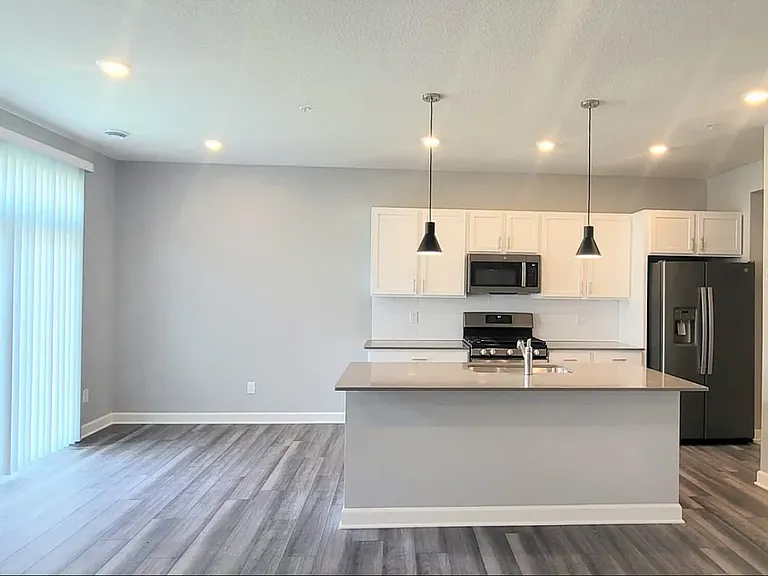 Kitchen and Island
