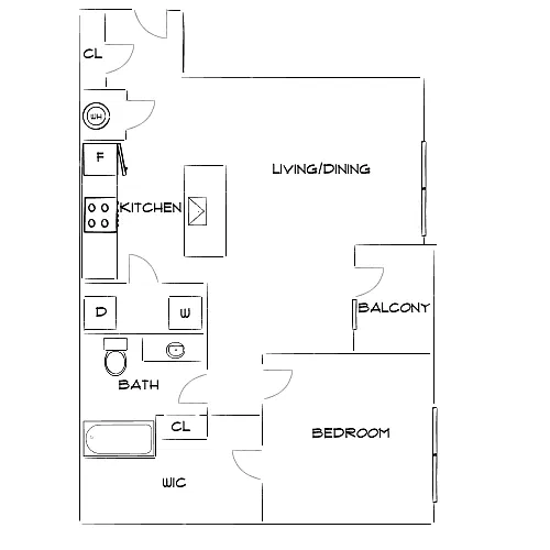 Floor plan Design 1C