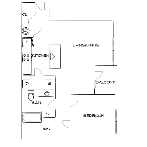 Floor plan Design 1C