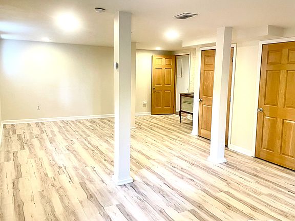 View of living area from front entrance.