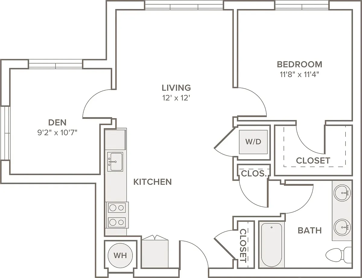 Floor plan A01D