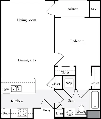 Floor plan 705