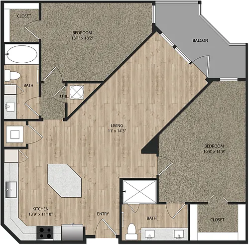 Floor plan B3