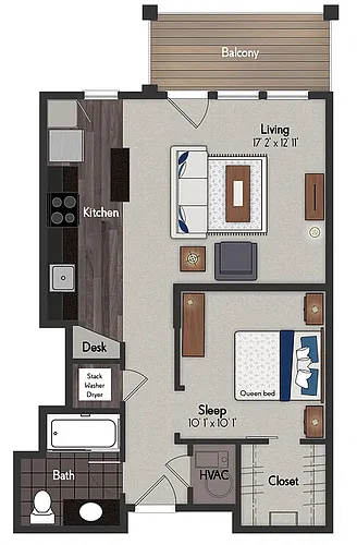 Floor plan Camden