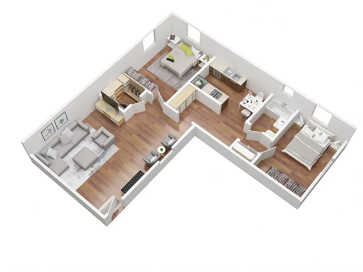 Floor plan Beverly