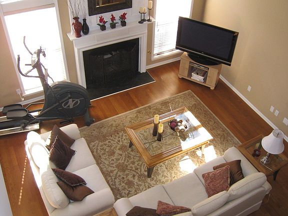 Two-Story Living Room