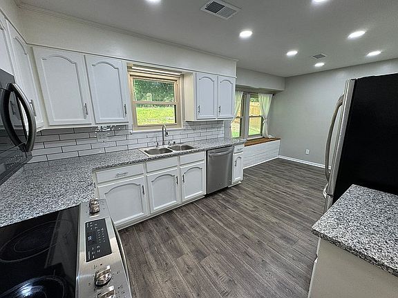 New granite countertops.
