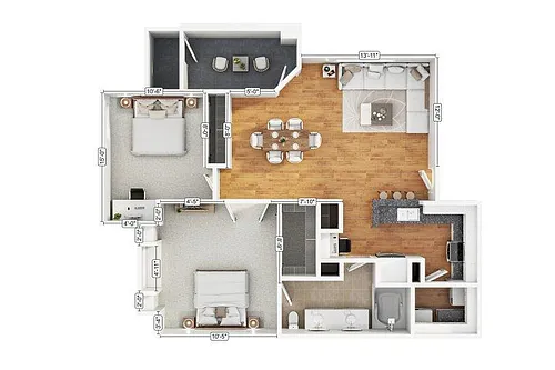 Floor plan 2A1