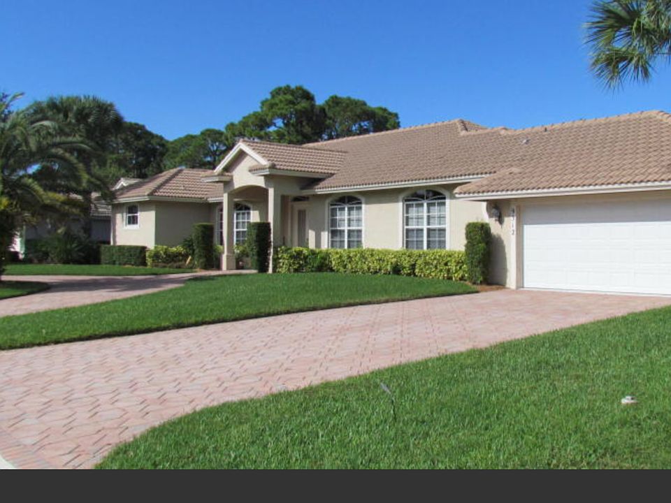 Two driveways all in pavers