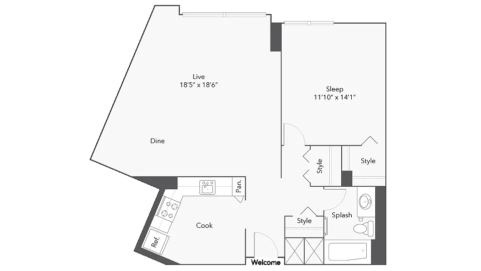 Floor plan Apex