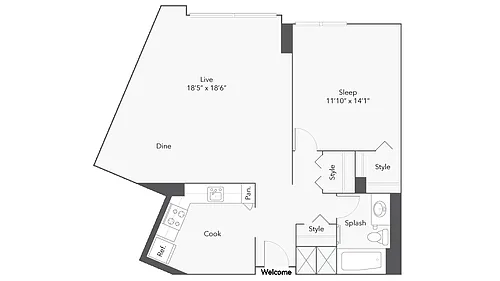Floor plan Apex