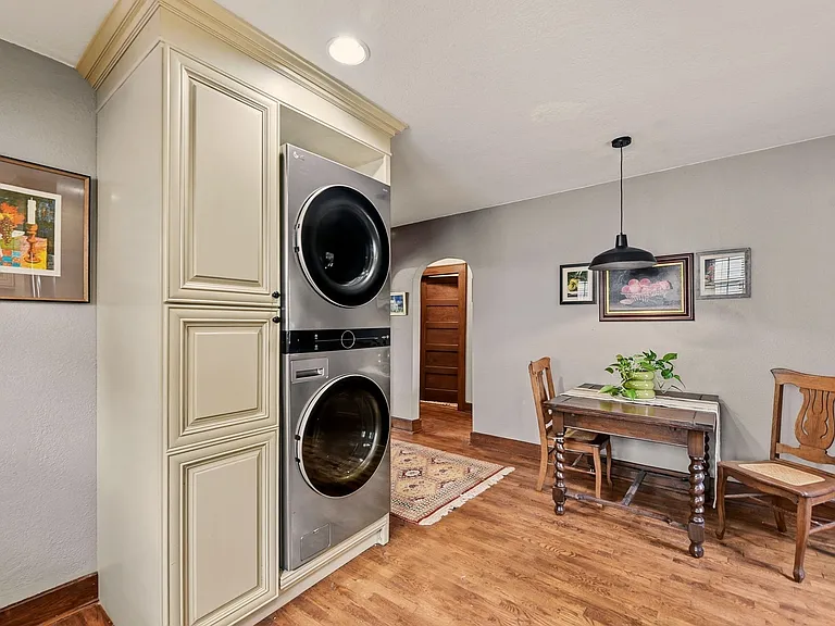 In house washer and dryer