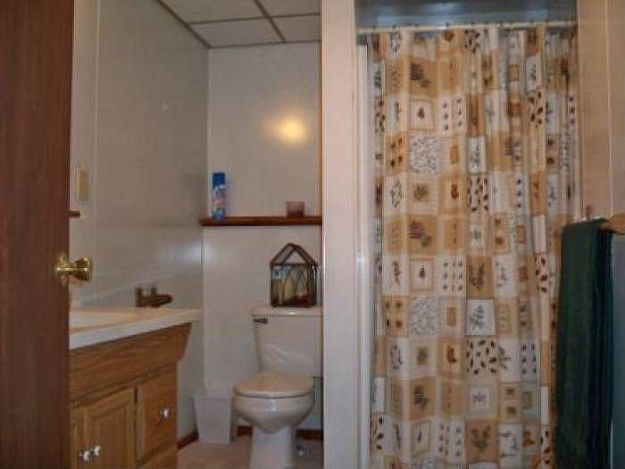 lower level bathroom