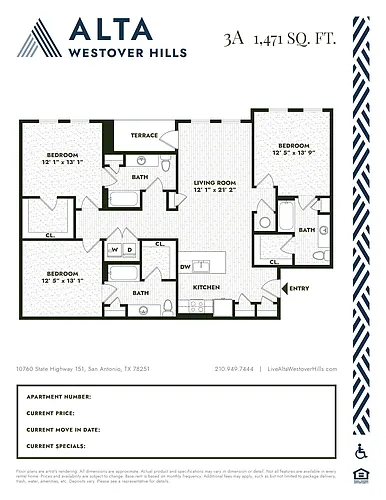Floor plan 3AA