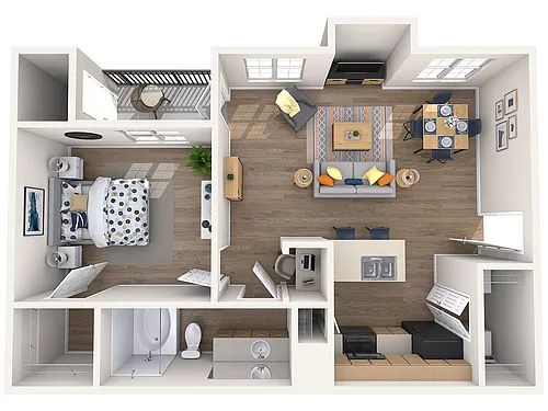 Floor plan A1-Income restricted call for details