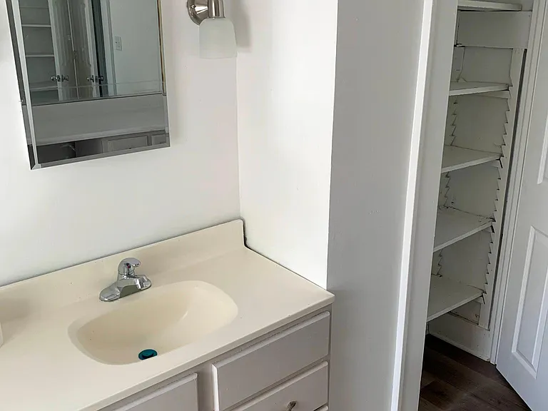 Sink vanity and lots of storage