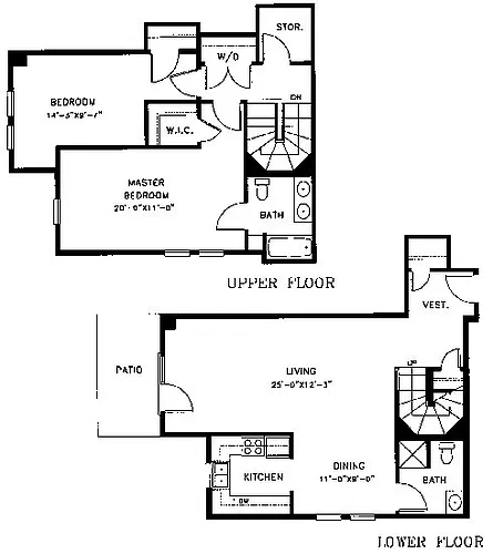 Floor plan Townhouse