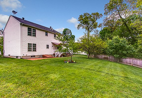 Private back yard