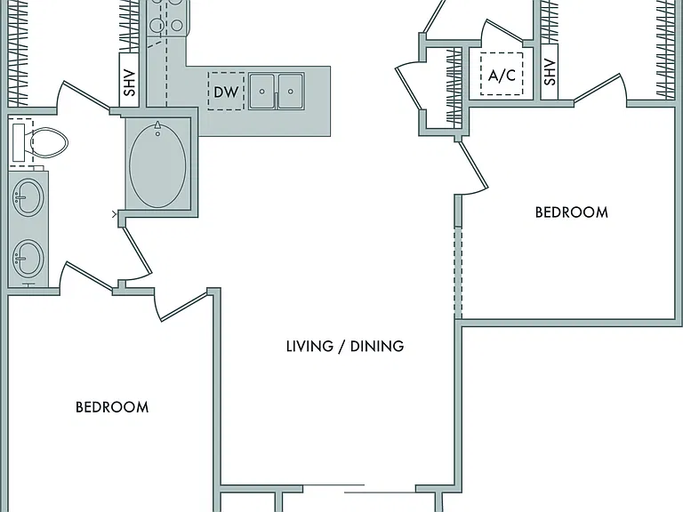 Marq at the Pinehills - G - 1 Beds - 1 Baths - 1031 Sq. ft.