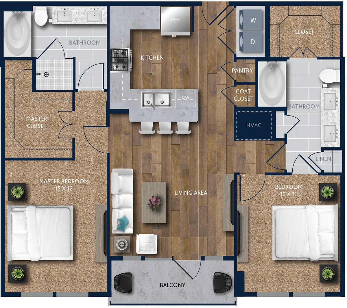 Floor plan B1