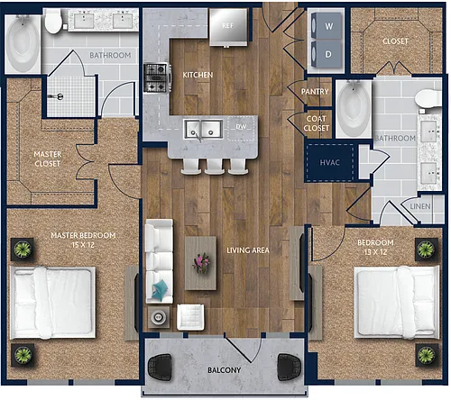 Floor plan B1