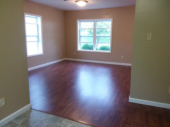 Large living area open to kitchen