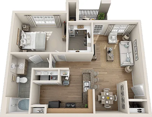 Floor plan Phase II - A1