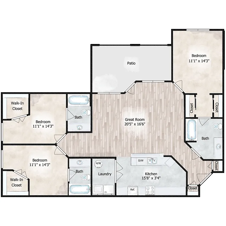 Floor plan The Spirit