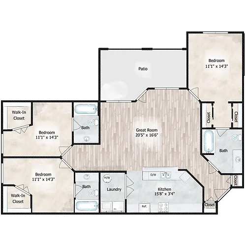 Floor plan The Spirit