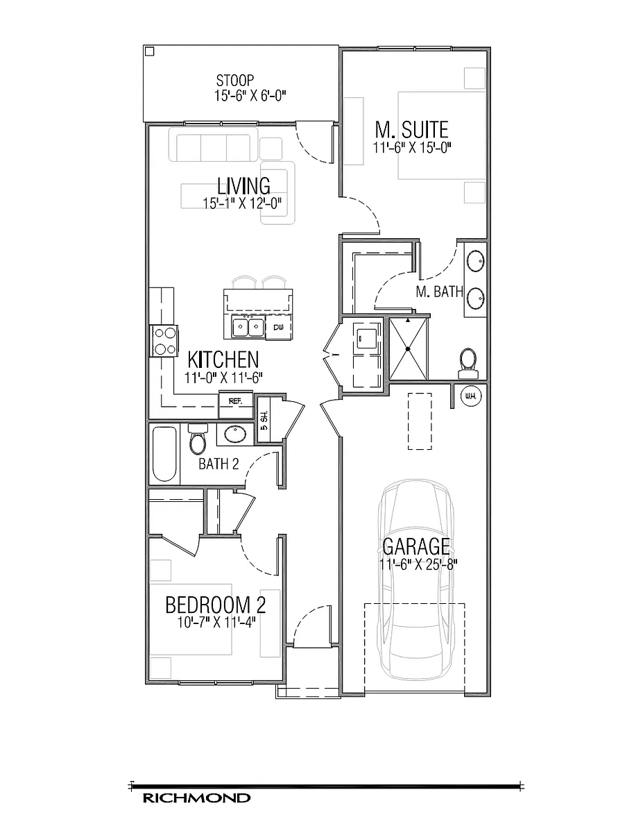 Floor plan Richmond