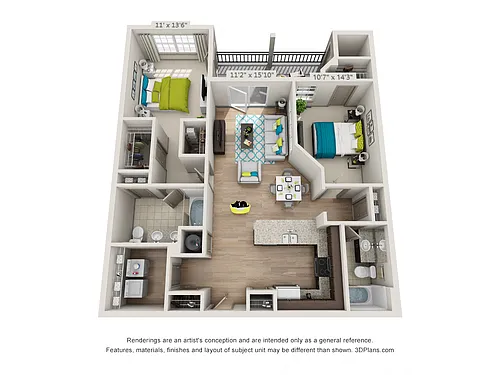 Floor plan Rock Creek