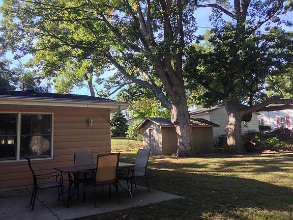 Fenced in Backyard with Storage Shed