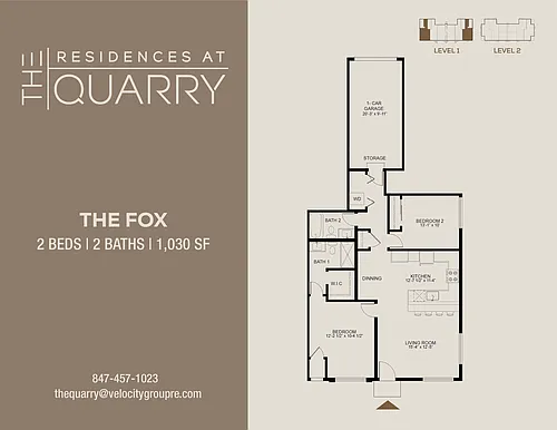 Floor plan The Fox