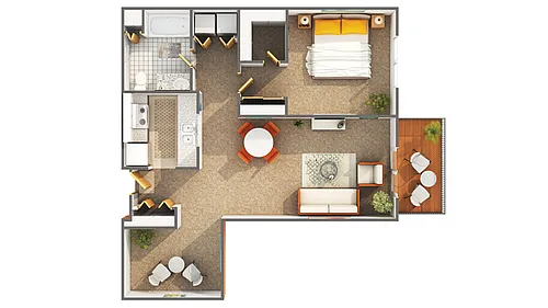 Floor plan Nokomis