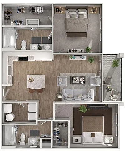 Floor plan B2A