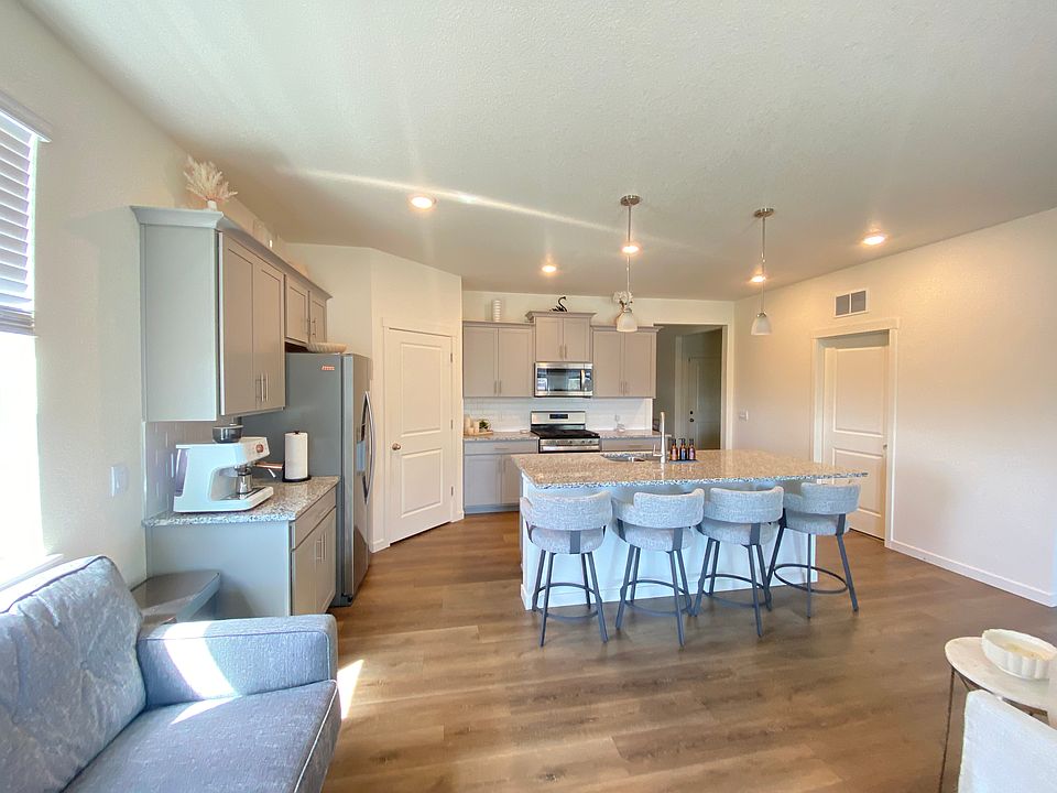 Open kitchen living area