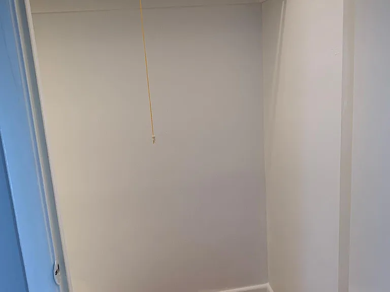 One of several closets in the house