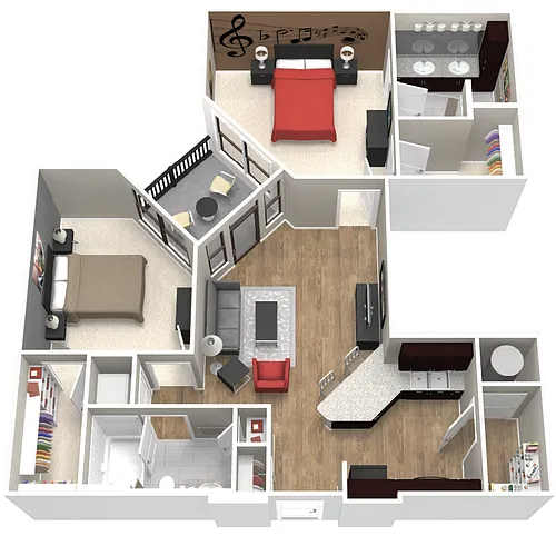 Floor plan The Lubbock
