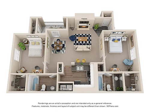 Floor plan Creighton