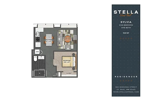 Floor plan Sylvia