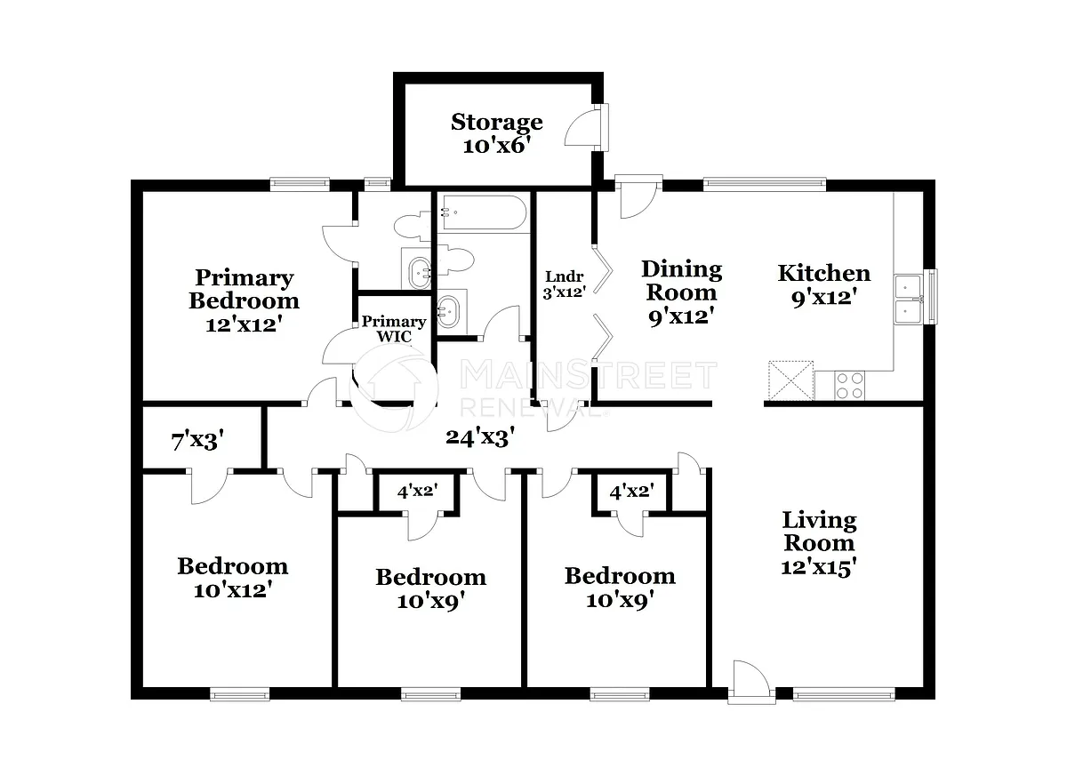 Floor Plan - 1310 25th Ave N