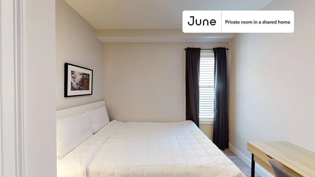 Queen bedroom in 5 bed/2 bath home in JFK/UMass #977 C — Photo 1